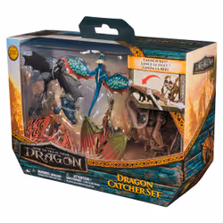 DreamWorks Dragons How to Train Your Dragon, confezione da 5 Set Cattura Draghi con Lancia-rete di Hiccup, giocattoli per bambini e bambine dai 4 anni in su - Vista aggiuntiva 2