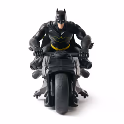 DC Comics , Batcycle stealth radiocomandato di Batman con action figure di Batman da 30 cm, giocattoli dei supereroi per bambini e bambine dai 4 anni in su - Vista aggiuntiva 3