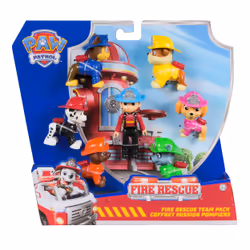 PAW Patrol PAW FGR Fire Rescue Figure Pack GML - Vista aggiuntiva 4