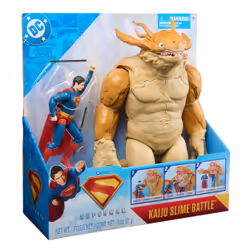 DC Comics , SUPERMAN, Superman Vs. Kaiju con Slime, Set di Action Figure, Giocattoli dei Supereroi per Bambini e Bambine, 4+ Anni - Vista aggiuntiva 6