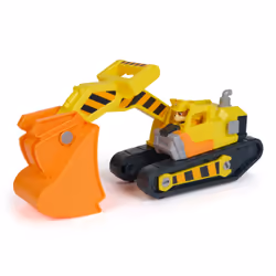 Rubble & Crew , Bulldozer di Rubble, con Attrezzi Rimovibili, Veicolo Giocattolo con Personaggio, Giocattoli di PAW Patrol per Bambini e Bambine, 3+ Anni - Vista aggiuntiva 2