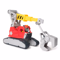 Rubble & Crew , Mega Gru di Charger, Veicolo Giocattolo con Personaggio Charger e 2 Attrezzi Rimovibili, Giocattoli PAW Patrol per Bambini e Bambine, 3+ Anni - Vista aggiuntiva 2