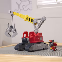 Rubble & Crew , Mega Gru di Charger, Veicolo Giocattolo con Personaggio Charger e 2 Attrezzi Rimovibili, Giocattoli PAW Patrol per Bambini e Bambine, 3+ Anni - Vista aggiuntiva 6