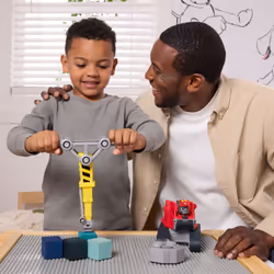 Rubble & Crew , Mega Gru di Charger, Veicolo Giocattolo con Personaggio Charger e 2 Attrezzi Rimovibili, Giocattoli PAW Patrol per Bambini e Bambine, 3+ Anni - Vista aggiuntiva 7