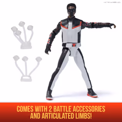 DC Comics , SUPERMAN, Mr. Terrific, Action Figure Epic Strike, in Scala 15 cm, Stile Fedele al Film, Include 2 Accessori, Giocattoli per Bambini e Bambine, 4+ anni - Vista aggiuntiva 4