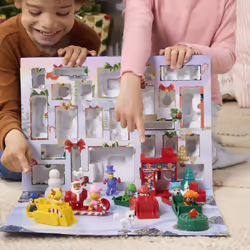 PAW Patrol Holiday Rescue Advent Calendar, 24 giocattoli a sorpresa - personaggi, veicoli e accessori in miniatura, giocattoli per bambini e bambine dai 3 anni in su - Vista aggiuntiva 5