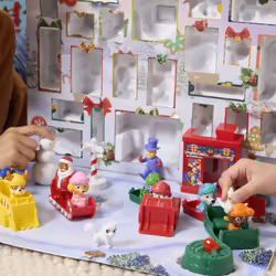 PAW Patrol Holiday Rescue Advent Calendar, 24 giocattoli a sorpresa - personaggi, veicoli e accessori in miniatura, giocattoli per bambini e bambine dai 3 anni in su - Vista aggiuntiva 7