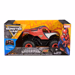 Monster Jam , veicolo Monster Truck radiocomandato Marvel The Amazing Spider-Man, in scala 1:24, giocattoli per bambini e bambine da 4 anni in su - Vista aggiuntiva 2