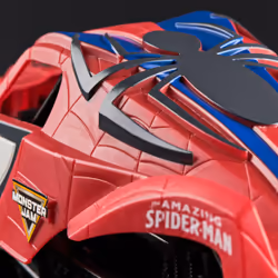 Monster Jam , veicolo Monster Truck radiocomandato Marvel The Amazing Spider-Man, in scala 1:24, giocattoli per bambini e bambine da 4 anni in su - Vista aggiuntiva 4