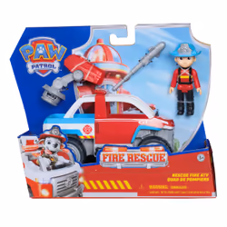 PAW Patrol PAW VHC Fire Rsc Lrg Vhcl Ryder WLMX GML - Vista aggiuntiva 5