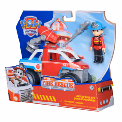 PAW Patrol PAW VHC Fire Rsc Lrg Vhcl Ryder WLMX GML - Vista aggiuntiva 6
