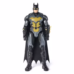 DC Comics , action figure Batman Night Flare da 30 cm con effetto luminoso e 24 suoni e frasi, giocattoli dei supereroi per bambini e bambine dai 4 anni in su, pile incluse - Vista aggiuntiva 3