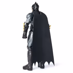 DC Comics , action figure Batman Night Flare da 30 cm con effetto luminoso e 24 suoni e frasi, giocattoli dei supereroi per bambini e bambine dai 4 anni in su, pile incluse - Vista aggiuntiva 4