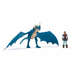 DreamWorks Dragons, How to Train Your Dragon, Tempestosa e Astrid, Action Figure della Coppia Vichinga, Giocattoli per Bambini, 4+ Anni
