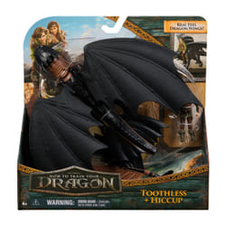 DreamWorks Dragons, How to Train Your Dragon, Sdentato e Hiccup, Action Figure della Coppia Vichinga, Giocattoli per Bambini, 4+ Anni