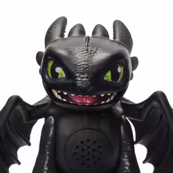 DreamWorks Dragons How to Train Your Dragon, Mini Sdentato Interattivo, Drago Interattivo con 25 suoni, Giocattoli per Bambini e Bambine, 4+ Anni