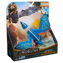 DreamWorks Dragons, How to Train Your Dragon, Draghi da Battaglia, Tempestosa Sputafuoco, Action figure da 25 cm, Giocattoli per Bambini e Bambine, 4+ Anni - Vista aggiuntiva 6
