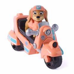 PAW Patrol , motocicletta di salvataggio di Liberty, moto giocattolo con action figure da collezione, giocattoli orientati alla sostenibilità per bambini e bambine dai 3 anni in su - Vista aggiuntiva 2