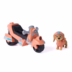 PAW Patrol , motocicletta di salvataggio di Liberty, moto giocattolo con action figure da collezione, giocattoli orientati alla sostenibilità per bambini e bambine dai 3 anni in su - Vista aggiuntiva 3