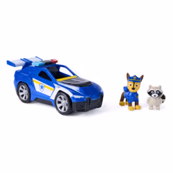 PAW Patrol : Search & Rescue, auto di pattuglia di salvataggio di Chase con 2 personaggi, auto della polizia giocattolo a retrocarica, giocattoli per bambini e bambine dai 3 anni in su - Vista aggiuntiva 3