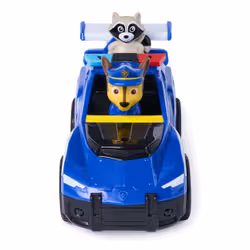 PAW Patrol : Search & Rescue, auto di pattuglia di salvataggio di Chase con 2 personaggi, auto della polizia giocattolo a retrocarica, giocattoli per bambini e bambine dai 3 anni in su - Vista aggiuntiva 4