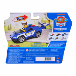 PAW Patrol : Search & Rescue, auto di pattuglia di salvataggio di Chase con 2 personaggi, auto della polizia giocattolo a retrocarica, giocattoli per bambini e bambine dai 3 anni in su - Vista aggiuntiva 6