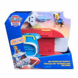 PAW Patrol, Sea Patroller, veicolo con Chase e squalo, 2 modalità Perlustrazione, giocattoli per bambini e bambine dai 3 anni in su - Vista aggiuntiva 2