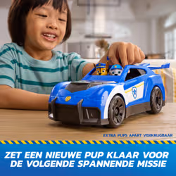 PAW Patrol : Search & Rescue, Auto della Polizia di Chase con Personaggio e 2 Proiettili, Luci, Suoni e Lanciatore Nascosto, Giocattoli per Bambini e Bambine, 3+ Anni - Vista aggiuntiva 7