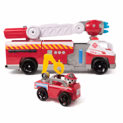PAW Patrol PAW VHC Fire Rescue Dlx Fire Truck GML - Vista aggiuntiva 3