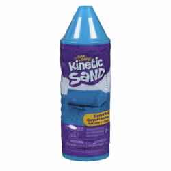 Kinetic Sand , pastello a cera Stamp N' Roll con 85 g di sabbia da gioco blu, giocattoli per bimbi piccoli, giocattoli artistici per bambine e bambini dai 3 anni in su - Vista aggiuntiva 4
