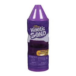 Kinetic Sand , pastello a cera Stamp N' Roll con 85 g di sabbia da gioco blu, giocattoli per bimbi piccoli, giocattoli artistici per bambine e bambini dai 3 anni in su - Vista aggiuntiva 5