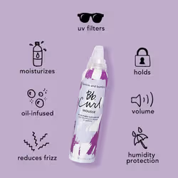 Bumble And Bumble Curl Mousse for Touchable Curls with Volume Balsamo per capelli 146 ml Ricci - Vista aggiuntiva 6