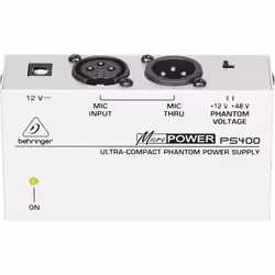 Behringer PS400 alimentatore per computer 2 W Bianco - Vista aggiuntiva 4