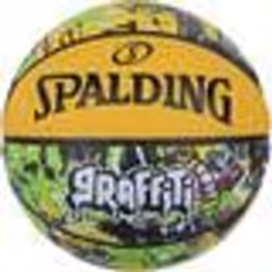 Questo pallone da basket giallo Spalding Graffiti è progettato per un uso intensivo e all'aperto. Il pallone da basket è dota ...