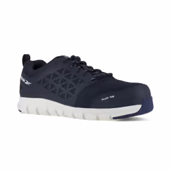 Reebok Excel Light, Mâle, Adulte, Chaussures de sport de sécurité, Noir, Blanc, EN ISO 20345, S1P, EVA Éthylène-acétate de vi ...