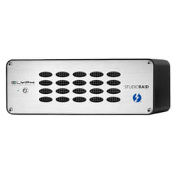 Glyph StudioRAID Thunderbolt 2 array di dischi 8000 TB Nero, Argento