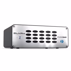 Glyph StudioRAID Thunderbolt 2 array di dischi 8000 TB Nero, Argento