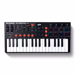 M-AUDIO Oxygen Pro Mini tastiera MIDI 32 chiavi USB Nero - Vista aggiuntiva 4