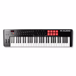 M-AUDIO Oxygen 61 (MKV), 61 chiavi, Pulsanti, Manopola, Tiro a effetto, USB, USB, USB, Melodics, Skoove, Ableton Live Lite, M ...