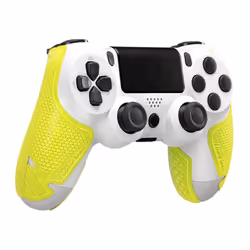 Lizard Skins DSP, PlayStation 4, Impugnatura di azione, Giallo, 1 pz