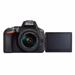 Nikon D5600 Kit fotocamere SLR 24,2 MP CMOS 6000 x 4000 Pixel Nero - Vista aggiuntiva 5