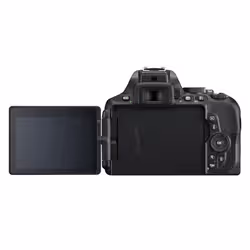 Nikon D5600 Kit fotocamere SLR 24,2 MP CMOS 6000 x 4000 Pixel Nero - Vista aggiuntiva 6