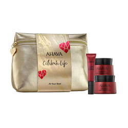 Ahava Kit Mineral Hand Crema Idratante 100 ml + 2 Guanti in Cotone