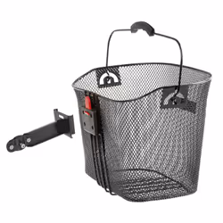 M-Wave BA-F Frontale Cestino per biciclette Acciaio Nero