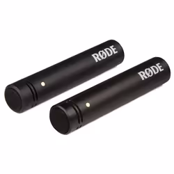 RØDE M5, Microfono da studio, -34 dB, 20 - 20000 Hz, 200 Ω, Cablato, Nero