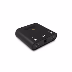 RØDE AI-Micro, Desktop, 2 x 3.5mm auto-sensing TRS/TRRS, 3.5mm TRS headphone output, Nero, USB tipo-C, 32 Ω