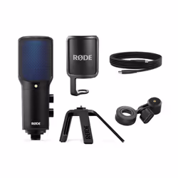 RØDE Rode NT-USB+ Nero Microfono per PC - Vista aggiuntiva 5