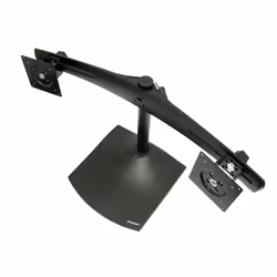 Ergotron DS Series DS100 Dual Monitor Desk Stand, Horizontal 24" Scrivania Nero - Vista aggiuntiva 4