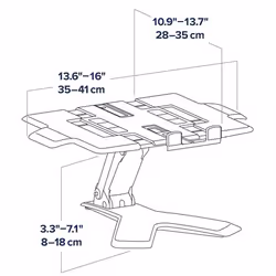Ergotron Neo-Flex™ Notebook Lift Stand Supporto per Nero - Vista aggiuntiva 5