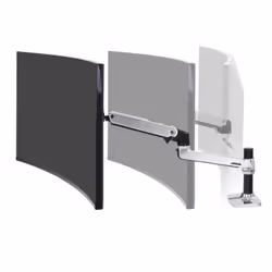 Ergotron LX Series Desk Mount LCD Arm 34" Scrivania Nero - Vista aggiuntiva 7
